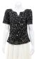 Main image of Sparkling Night Hand Sequined Blouse